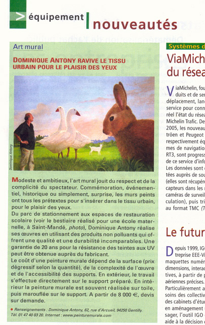 Le Journal des Maires. École maternelle de Saint-Mandé.