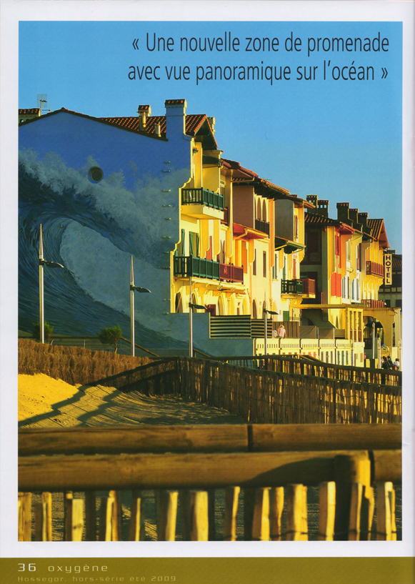 Hossegor. La grande vague.
