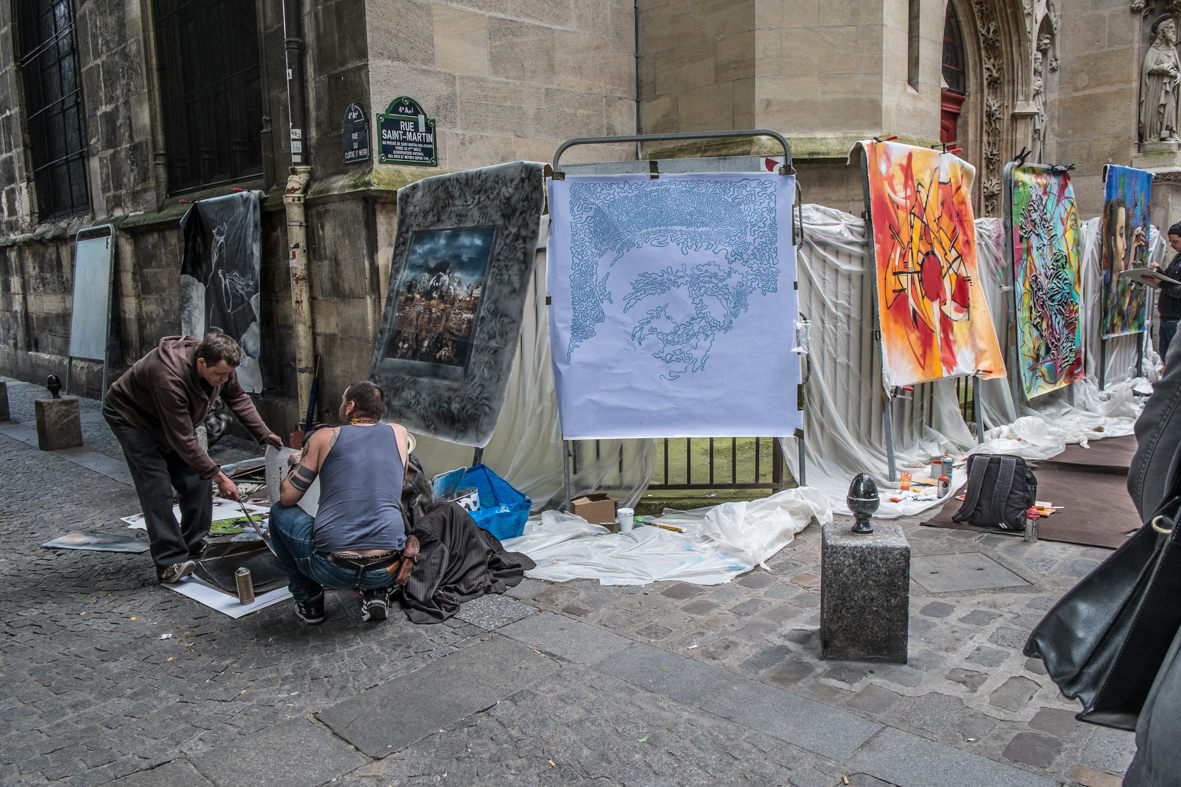 Street-Art. Paris, Saint-Merri