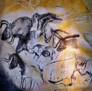 « Chauvet´s cave horses » par Thomas T. 